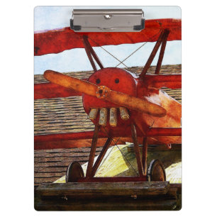 Vintages Flugzeug von Shirley Taylor Klemmbrett