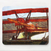 Vintages Flugzeug von Shirley Taylor Mousepad (Vorne)