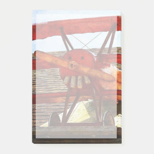 Vintages Flugzeug von Shirley Taylor Post-it Klebezettel