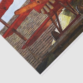 Vintages Flugzeug von Shirley Taylor Seidenpapier (Ausschnitt)