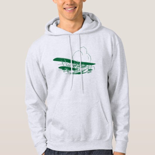 Vintages Flying Boat Hoodie (Vorderseite)