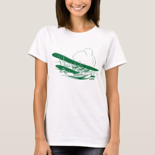 Vintages Flying Boat T-Shirt (Vorderseite)