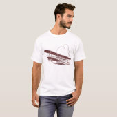 Vintages Flying Boat T-Shirt (Vorne ganz)