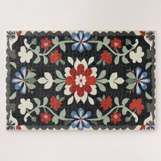 Vintages Folkloredesign Puzzle