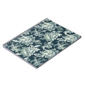 Vintages, folkloristisches Muster ohne Blumen. Notizblock (Linke Seite)