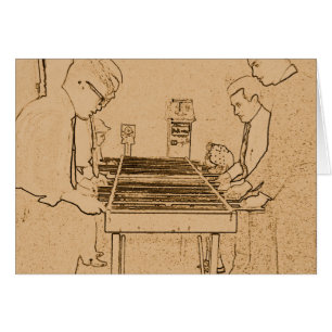 VINTAGES FOOSBALL FUZBOLL FOTO ART TABLE FOOTBALL