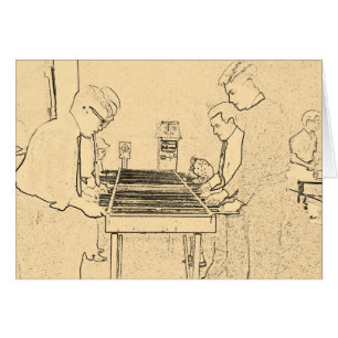 VINTAGES FOOSBALL FUZBOLL FOTO ART TABLE FOOTBALL