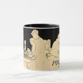 VINTAGES FOOSBALL FUZBOLL FOTO ART TABLE FOOTBALL TASSE (Zentrum)