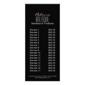 Vintages förderndes des eleganten werbekarte (Hinten)