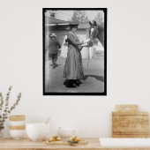 Vintages Foto 1916 Pferdeausstellung Poster (Küche)