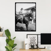 Vintages Foto 1916 Pferdeausstellung Poster (Heimbüro)