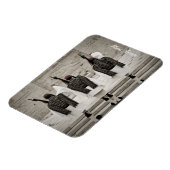 Vintages Foto der Ehrenwache, Athen, Griechenland Magnet (Linke Seite)