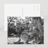 Vintages Foto der Maya-Ruinen von Honduras Postkarte (Vorne/Hinten)