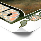 Vintages Foto der Zeitung "Full Page" von Gladys H Poster (Ecke)