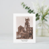 Vintages Foto des Nationalpalastes Postkarte (Stehend Vorderseite)