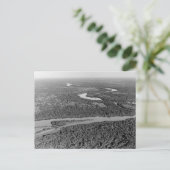 Vintages Foto des Regenwaldes Amazonas Postkarte (Stehend Vorderseite)