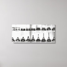 Vintages Foto Eiffelturm