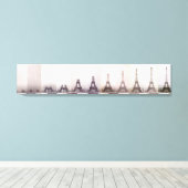 Vintages Foto Eiffelturm Leinwanddruck (Insitu (Holzboden))