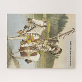 Vintages Foto eines leitenden Amerikanischen Urein Puzzle (Horizontal)