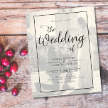 Vintages Foto Einladung Flyer<br><div class="desc">Das schicke Hochzeitseinladungs-Design verfügt über ein Foto Ihrer Wahl, das automatisch verblasst und auf sepia umgestellt wird. Ein elegantes, raffiniertes Set von Schriftart ergänzt dieses besondere Gefühl. BITTE BEACHTEN SIE, dass diese Budgetoption ein Flyer ist (keine Umschläge inbegriffen) und somit der niedrige Preis ist - die SATIN-Option ist die dickere...</div>