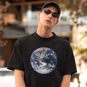 Vintages Foto Erde Tri-Blend Shirt