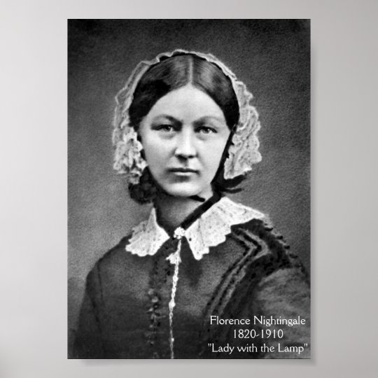 Vintages Foto - Florence Nightingale, Poster | Zazzle.de