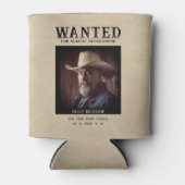 Vintages Foto Gewollt Poster Funny Vatertag Dosenkühler (Vorderseite)