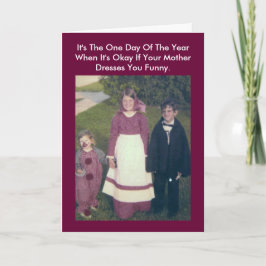 Vintages Foto Halloween Karte