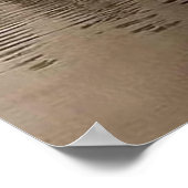 Vintages Foto Indian Village Teepee Poster (Ecke)