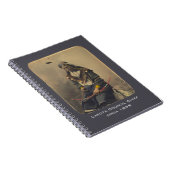 Vintages Foto Indianerpräsident Lakota Notizblock (Rechte Seite)