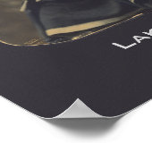 Vintages Foto Indianerpräsident Lakota Poster (Ecke)