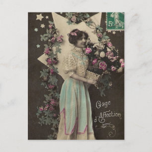Vintages Foto Ladys Post Cards Postkarte
