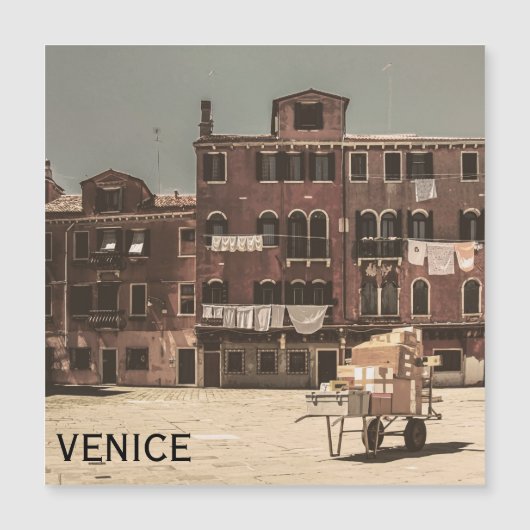Vintages Foto Magnet (Vorderseite)