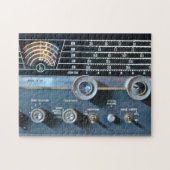 Vintages Foto mit Kurzer Wave Puzzle (Horizontal)