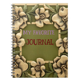 Vintages Foto-Notebook Notizblock