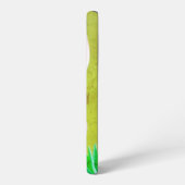 Vintages Foto Orange Tulip FlowersVorlagentext Samsung Galaxy Hülle (Linke Seite)