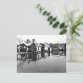 Vintages Foto Peurto Barrios Postkarte (Stehend Vorderseite)