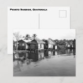 Vintages Foto Peurto Barrios Postkarte (Vorne/Hinten)