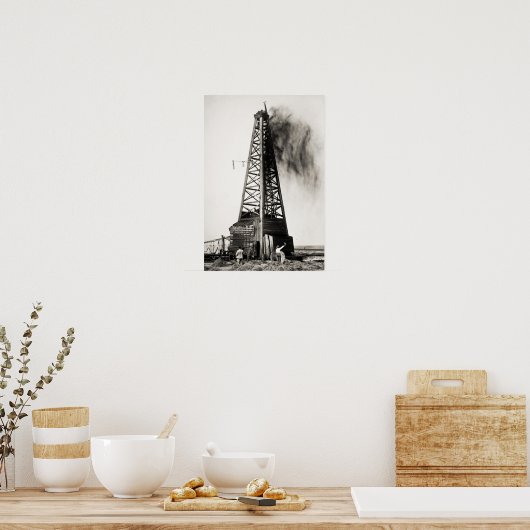 Vintages Foto Poster (Küche)