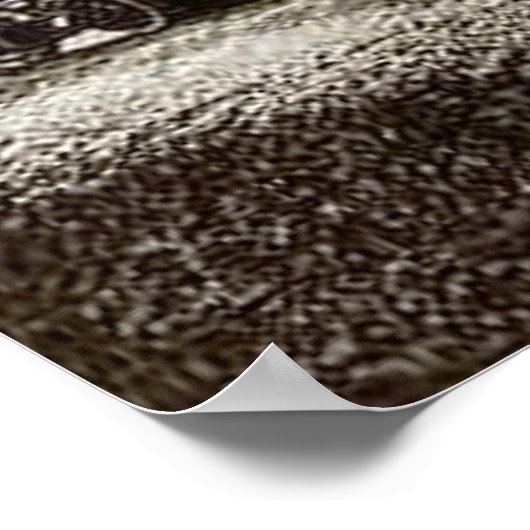 Vintages Foto Poster (Ecke)