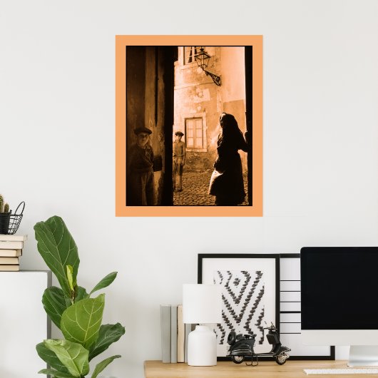 Vintages Foto Poster (Heimbüro)