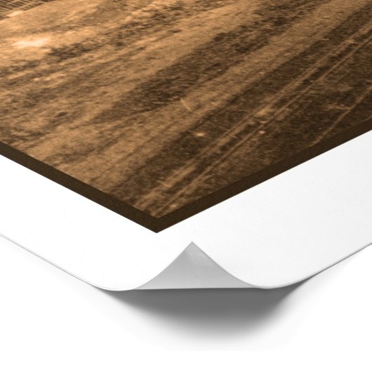 Vintages Foto Poster (Ecke)