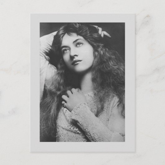 Vintages Foto Postkarte (Vorderseite)