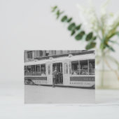 Vintages Foto Postkarte (Stehend Vorderseite)