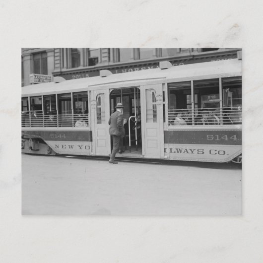 Vintages Foto Postkarte (Vorderseite)