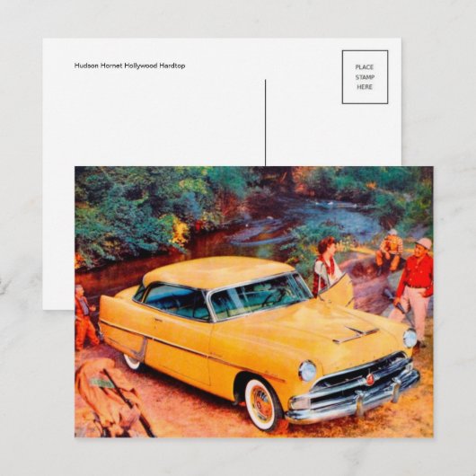 Vintages Foto Postkarte (Vorne/Hinten)