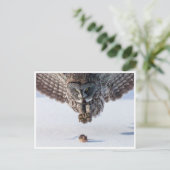 Vintages Foto Postkarte (Stehend Vorderseite)