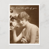 Vintages Foto Postkarte (Vorderseite)