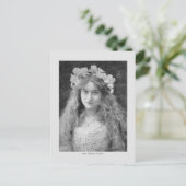 Vintages Foto Postkarte (Stehend Vorderseite)