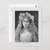 Vintages Foto Postkarte (Vorne/Hinten)